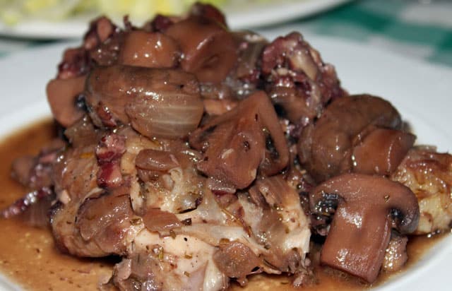 Poulet Bourguignon WW