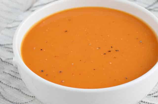 crème légère de potiron WW