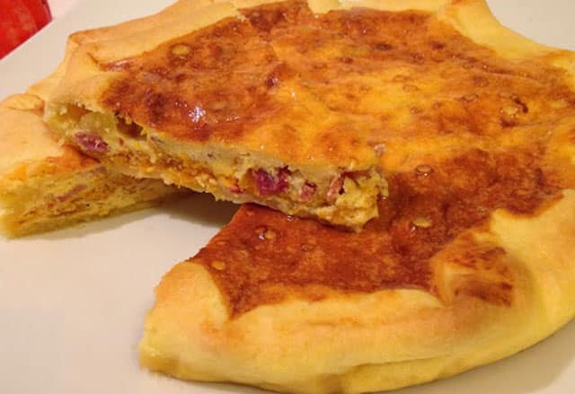 quiche légère au potimarron WW