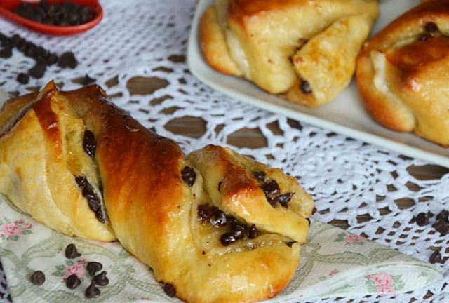 torsades aux pépites de chocolat au thermomix