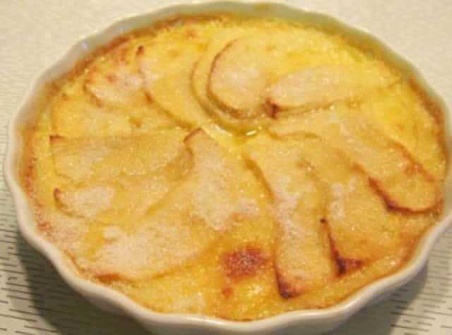 crème brûlée aux pommes WW