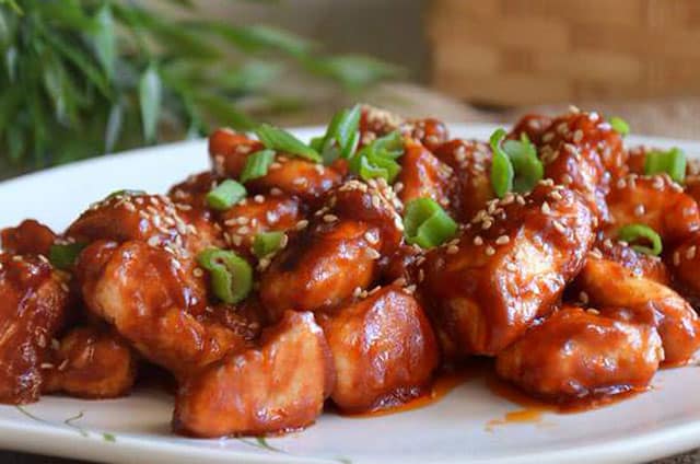 poulet à la sauce aigre-douce WW