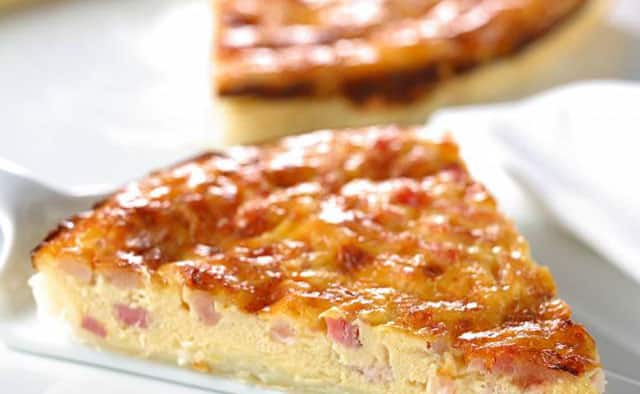 quiche lorraine sans pâte Légère et Express WW