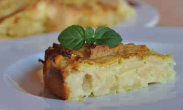 Tarte aux pommes Sans pâte WW