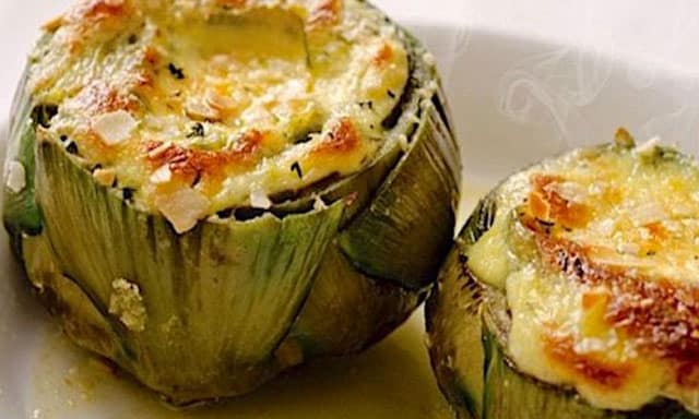 artichauts farcis aux champignons WW