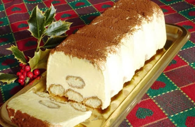 bûche glacée Tiramisu au Thermomix