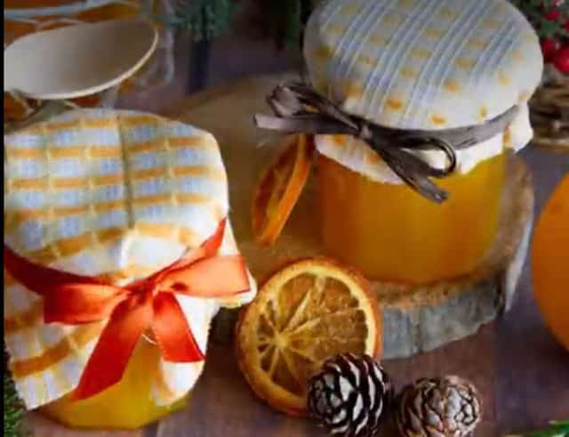 confiture d'orange au curcuma au Thermomix