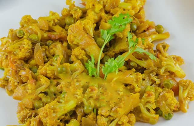 curry de légumes au lait de coco WW