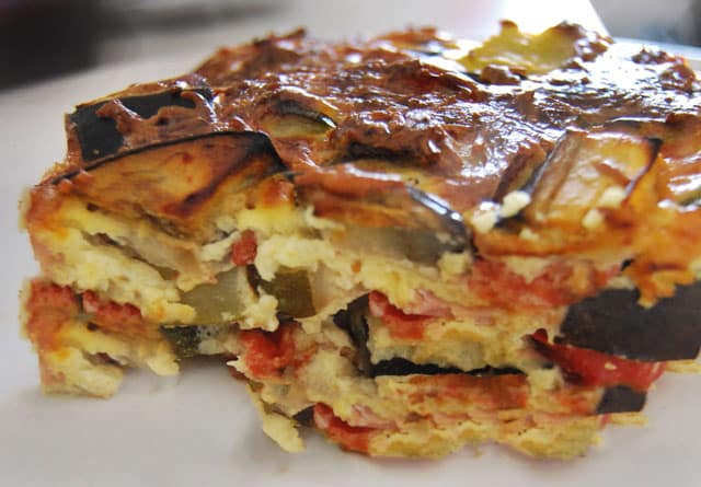 flan provençal au chorizo WW