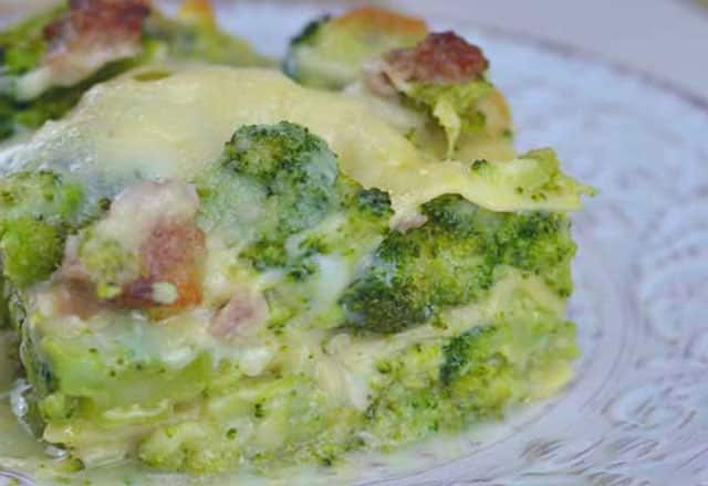 lasagnes au brocoli et au jambon WW