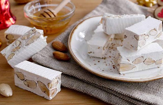 nougat aux amandes au Thermomix