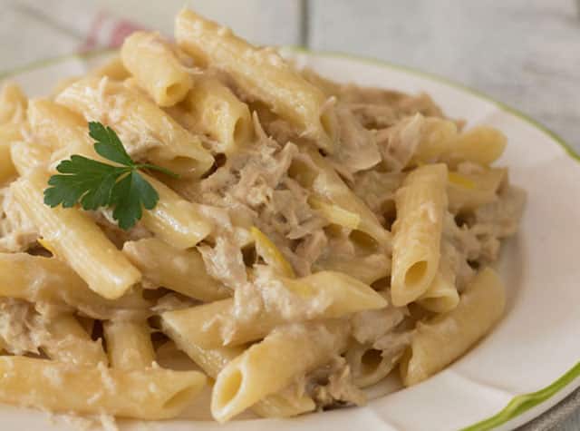 Pâtes à la Sauce au Thon et au Citron WW