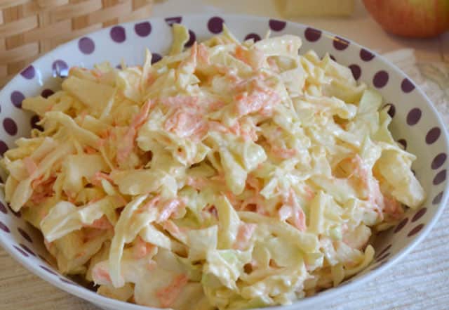 salade Coleslaw allégée au yaourt WW