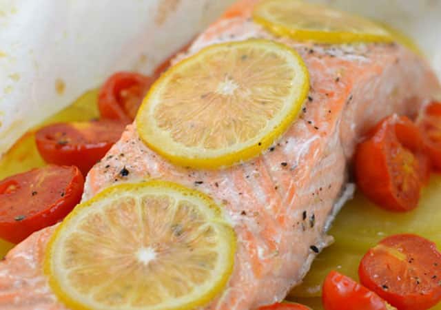 saumon en papillote WW