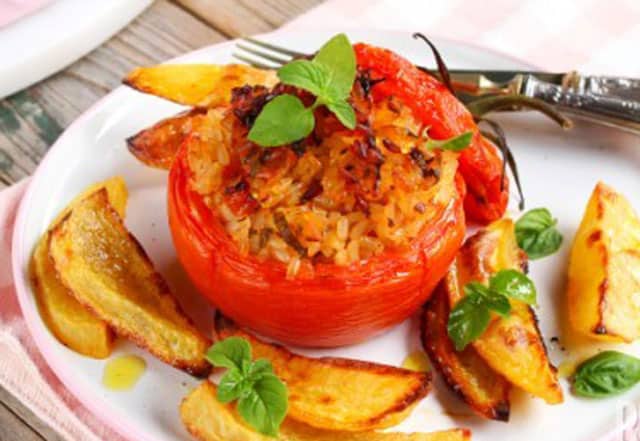 Tomates Farcies au Riz Légères ww
