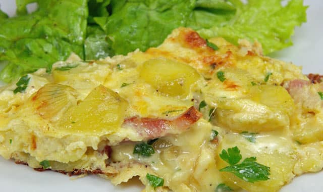 tortilla légère savoyarde WW