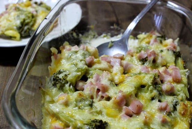 Gratin Léger de Brocoli au Jambon WW