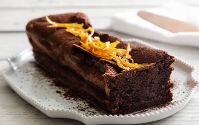 cake fondant au chocolat et à l'orange au Thermomix,