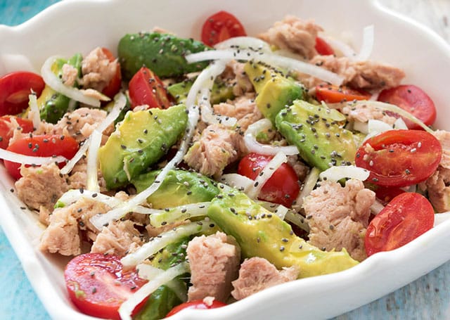 Salade Légère d'Avocat au Thon WW