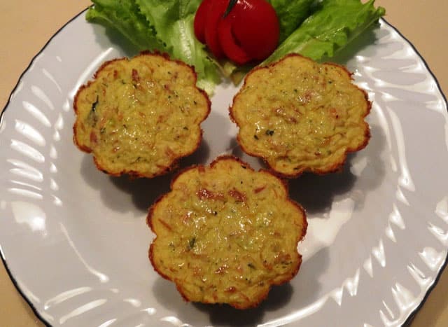 Petits Flans Légers au Thon WW