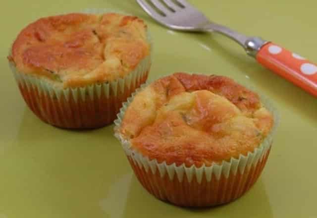 muffins salés au yaourt et légumes WW