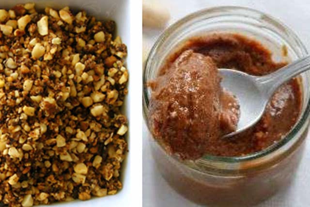 pralin et praliné fait maison au thermomix