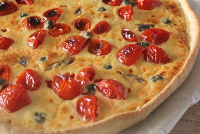 Tarte Salée au Thon et Tomates Cerises WW