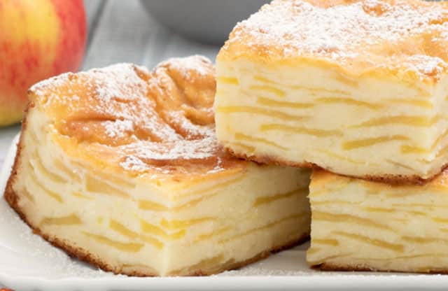 gâteau aux pommes sans farine ni beurre au Thermomix