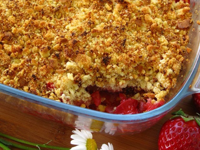 Crumble aux Fraises au Thermomix