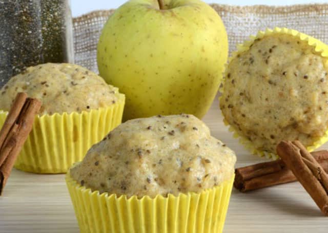Muffins Légers aux Pommes et aux Graines de pavot WW