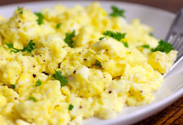 œufs brouillés au Thermomix