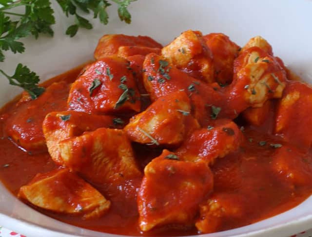 Poulet à la Sauce Tomate WW