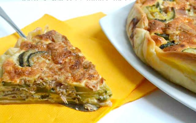 Quiche Légère aux Courgettes et au Thon WW