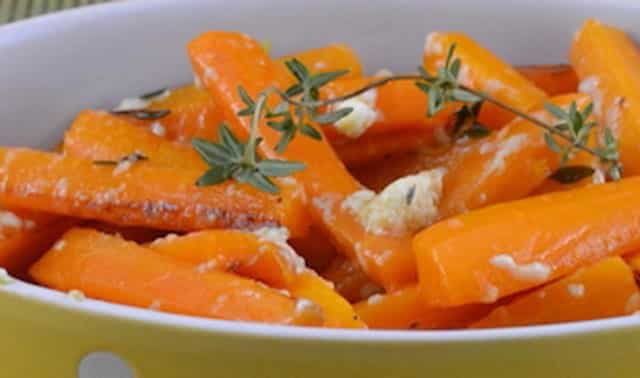 Poêlée de Carottes à la Feta WW
