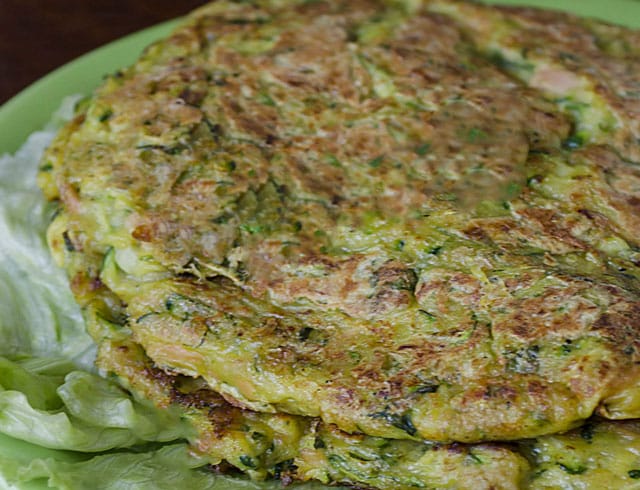 Galettes de Courgettes au Thon WW