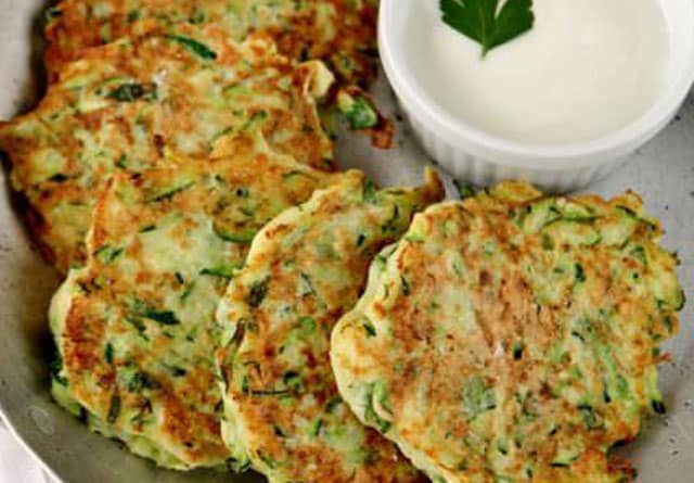 röstis de courgettes au parmesan WW