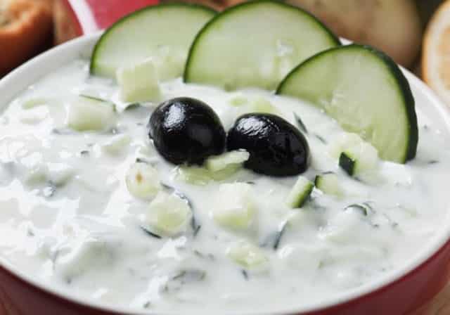 tzatziki de concombre léger WW