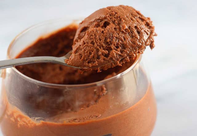 mousse au chocolat et aux spéculoos au Thermomix