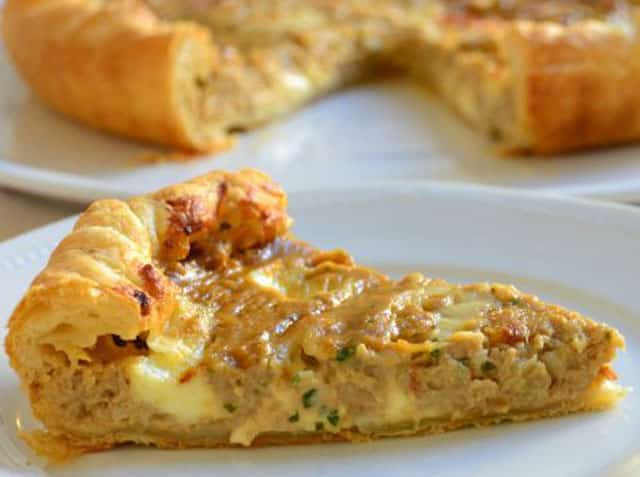 Tarte Légère au Thon et au Gorgonzola WW