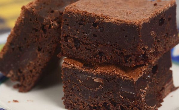 Brownies légers au chocolat