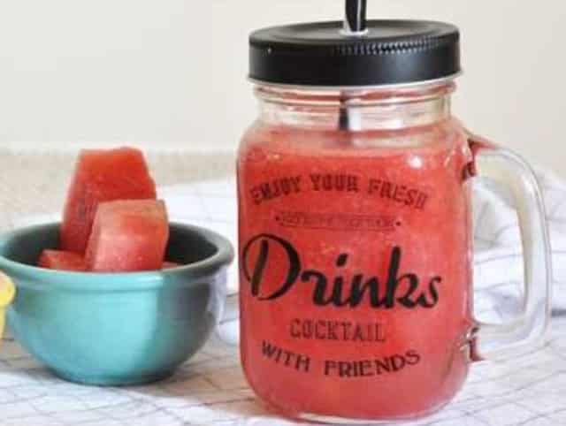 smoothie à la pastèque et au citron au Thermomix