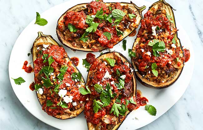 5 recettes pour cuisiner l'aubergine