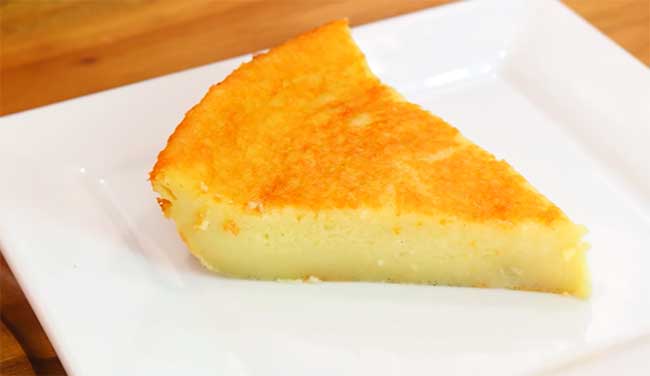 flan pâtissier sans pâte