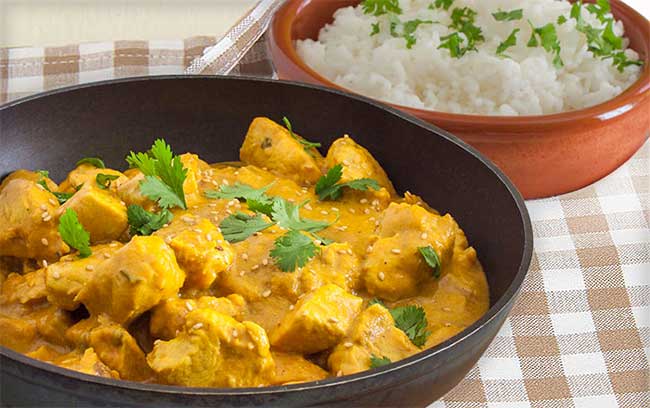 Poulet au curry