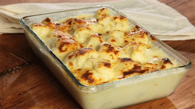 Gratin de chou-fleur ww