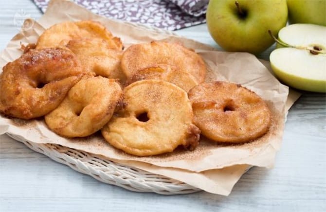 Beignets aux pommes