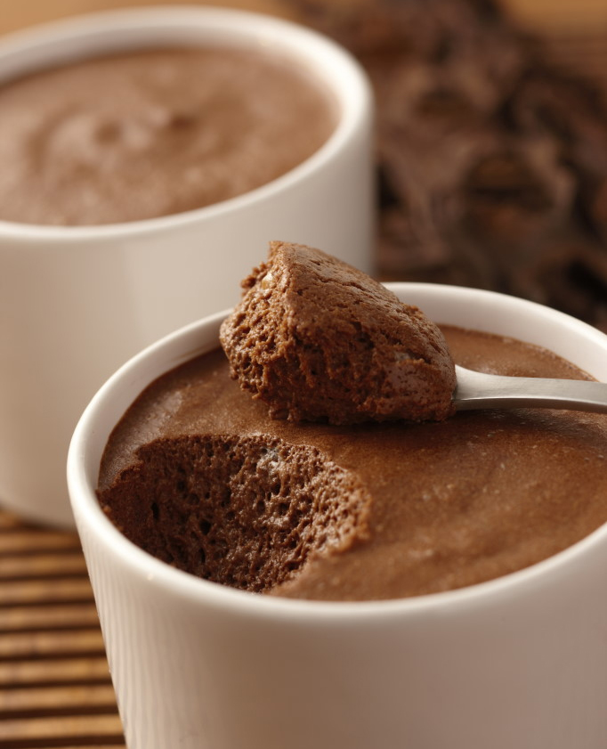 Mousse au chocolat light