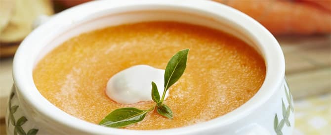 Potage aux carottes et pomme de terre au Thermomix