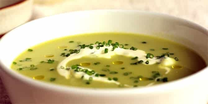 Soupe poireaux pommes de terre thermomix