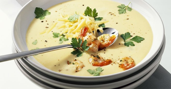Velouté de crevettes au Thermomix
